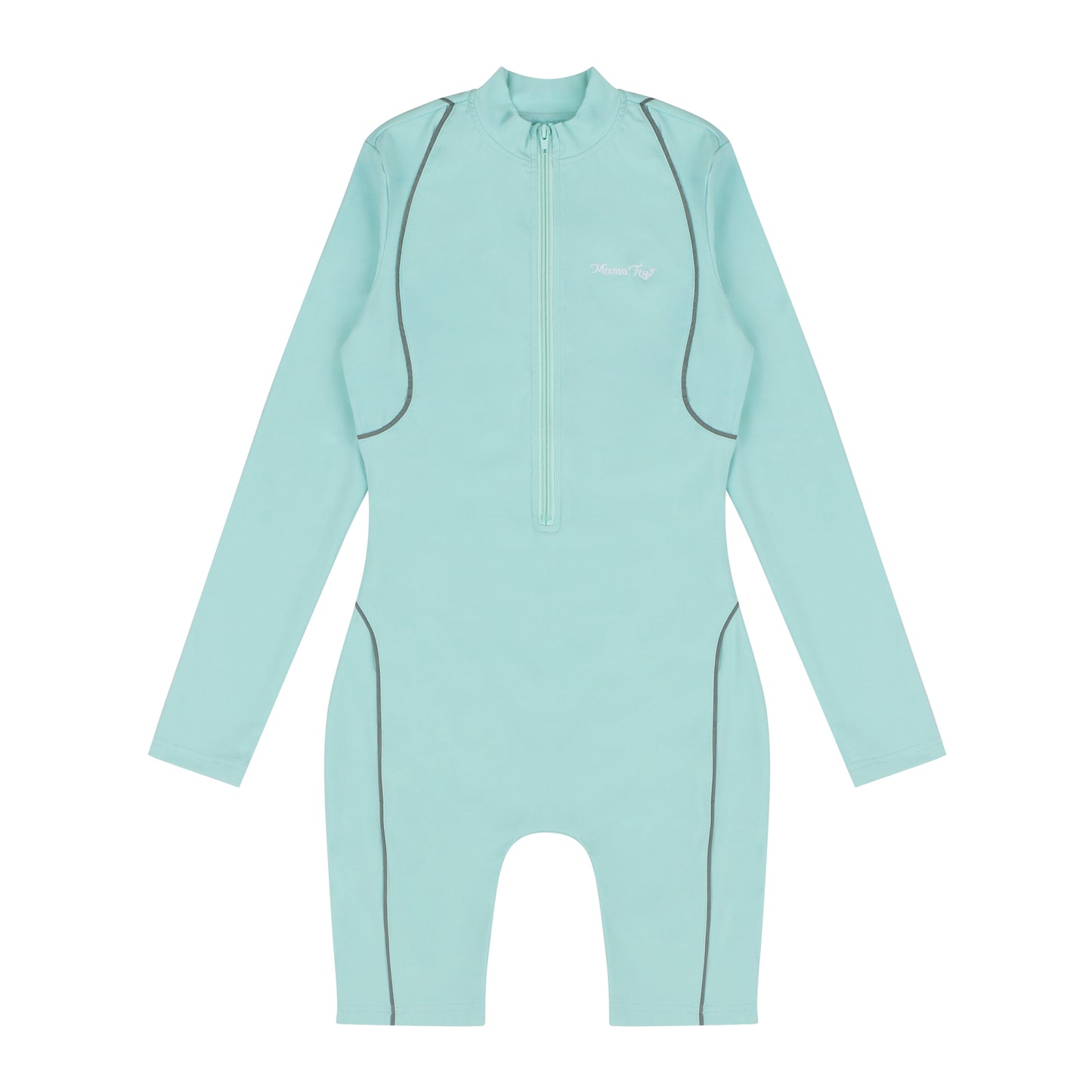 Mama Fly Popping Turquoise Bodysuit