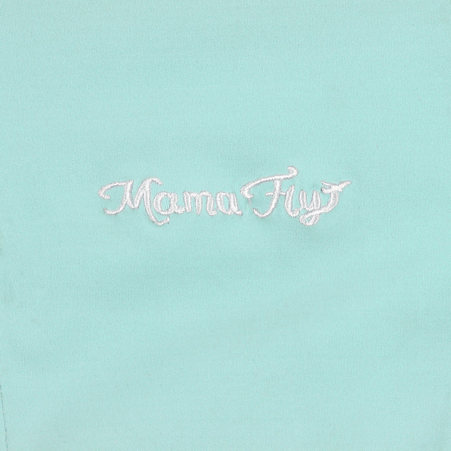 Mama Fly Popping Turquoise Bodysuit